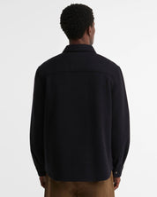 BARBOUR  MARLTOWN NAVY MARL OVERSHIRT
