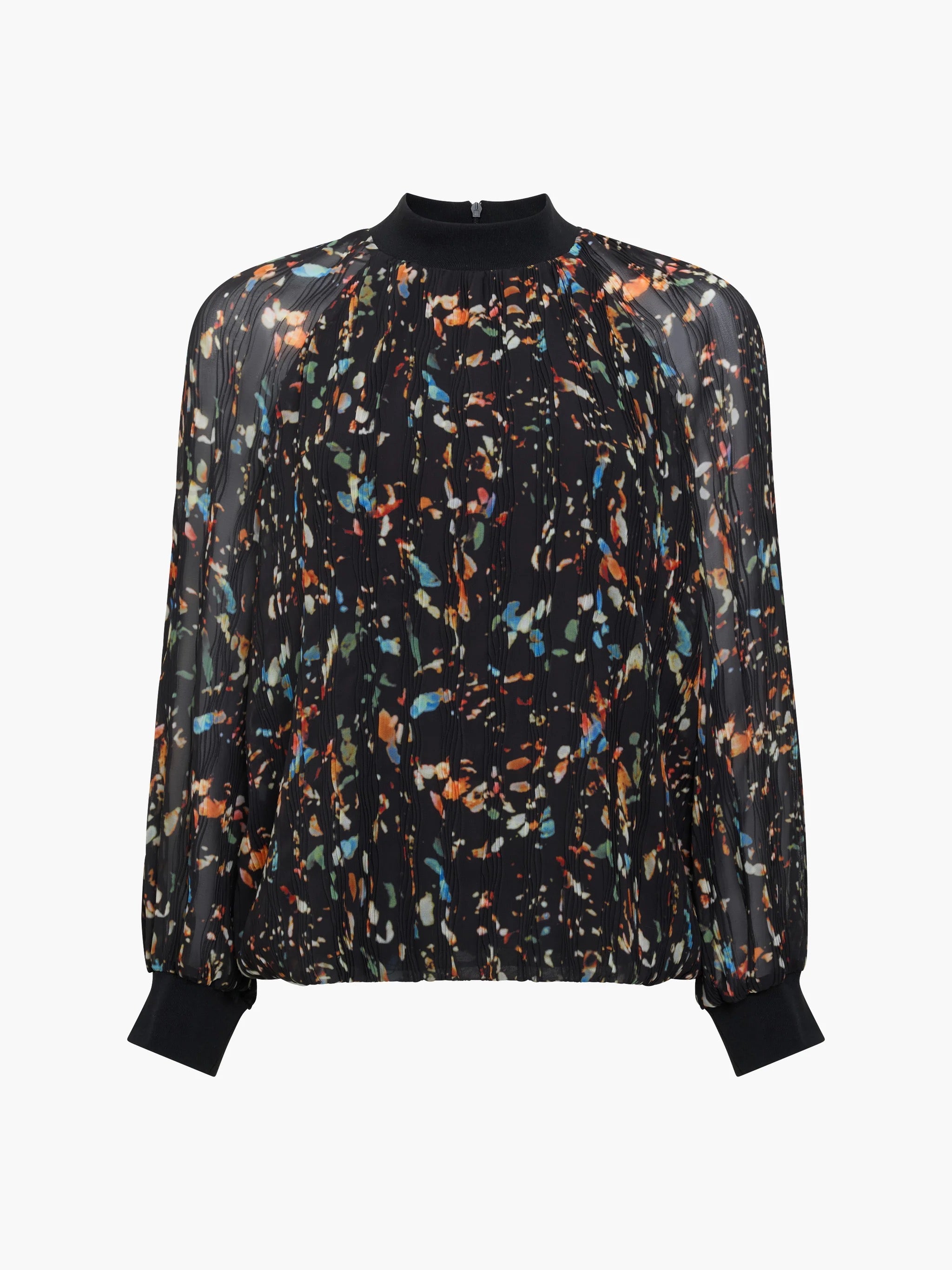 FRENCH CONNECTION  KYLIE CLAUDETTE BLACK MULTI