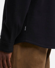 BARBOUR  MARLTOWN NAVY MARL OVERSHIRT