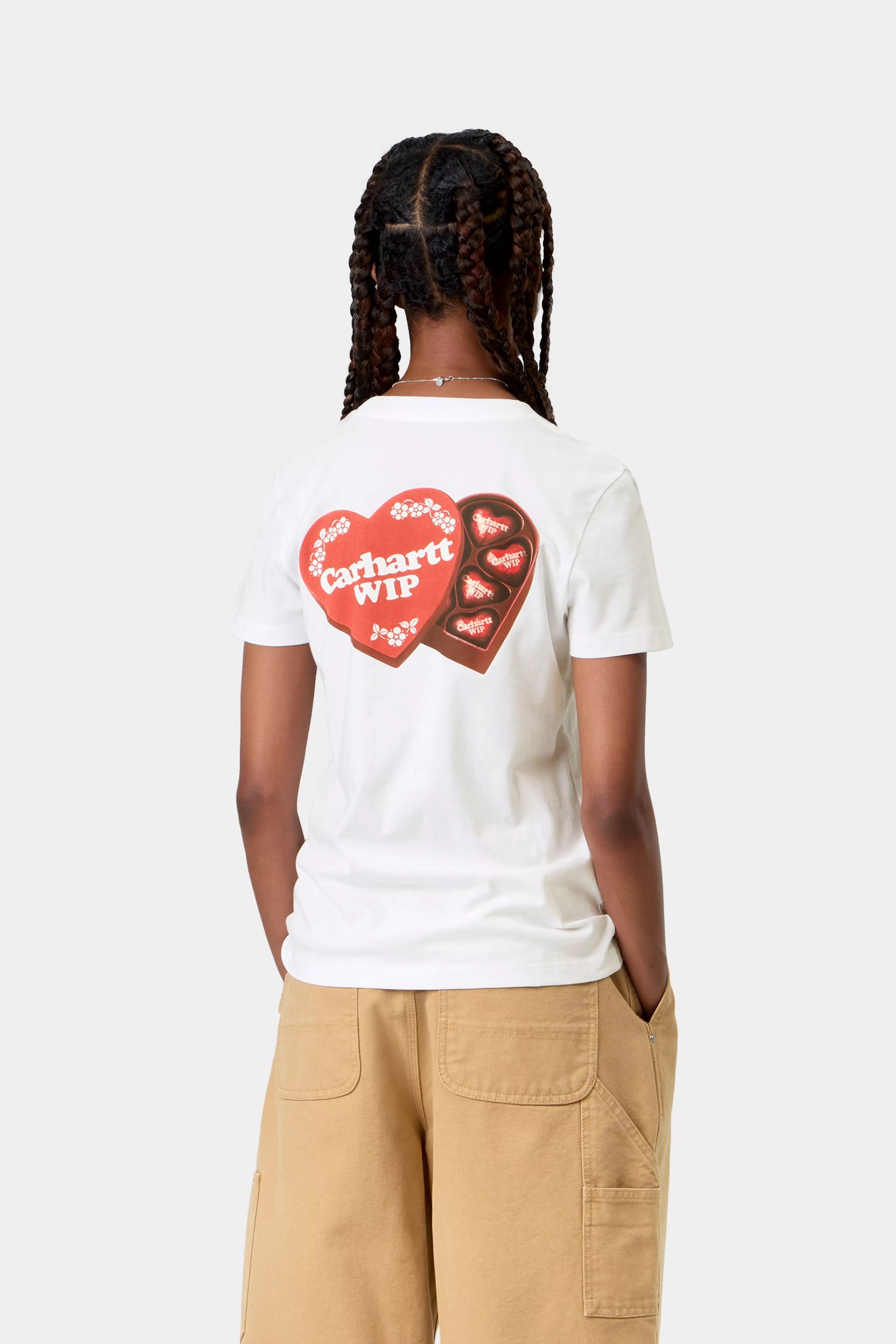 CARHARTT WIP  SS HARTT White
