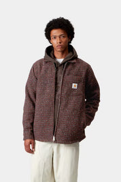 CARHARTT WIP  BELLAMY CHECK TOBACCO