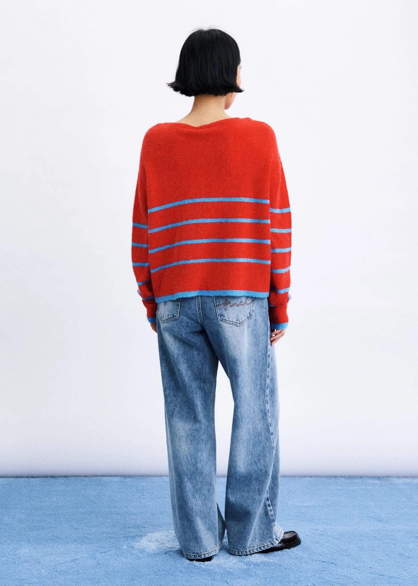 FRNCH  IWAKI ROUGE SWEATER