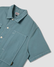 STANRAY S/S PAINTERS SHIRT BRITTANY BLUE CANVAS