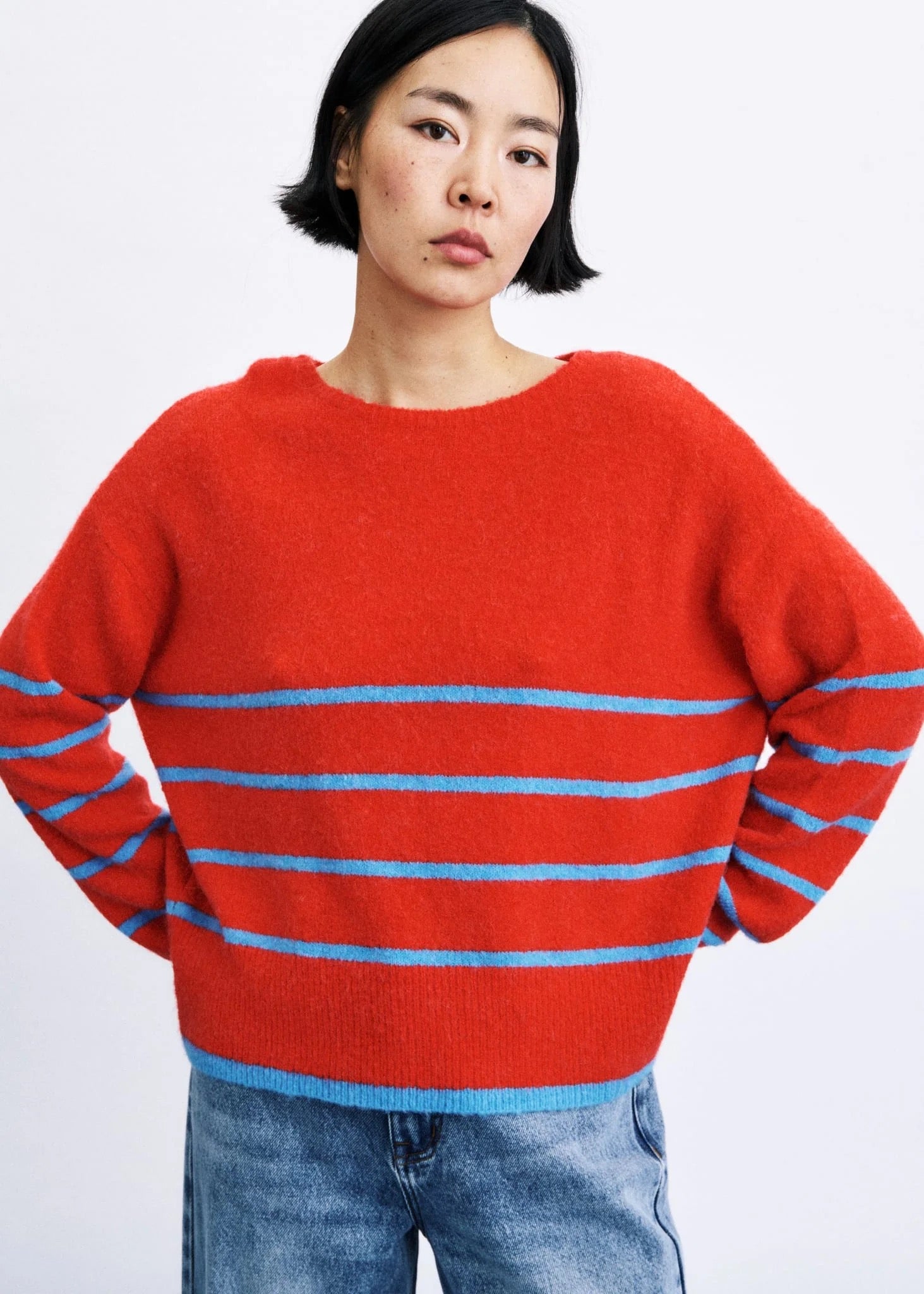 FRNCH  IWAKI ROUGE SWEATER