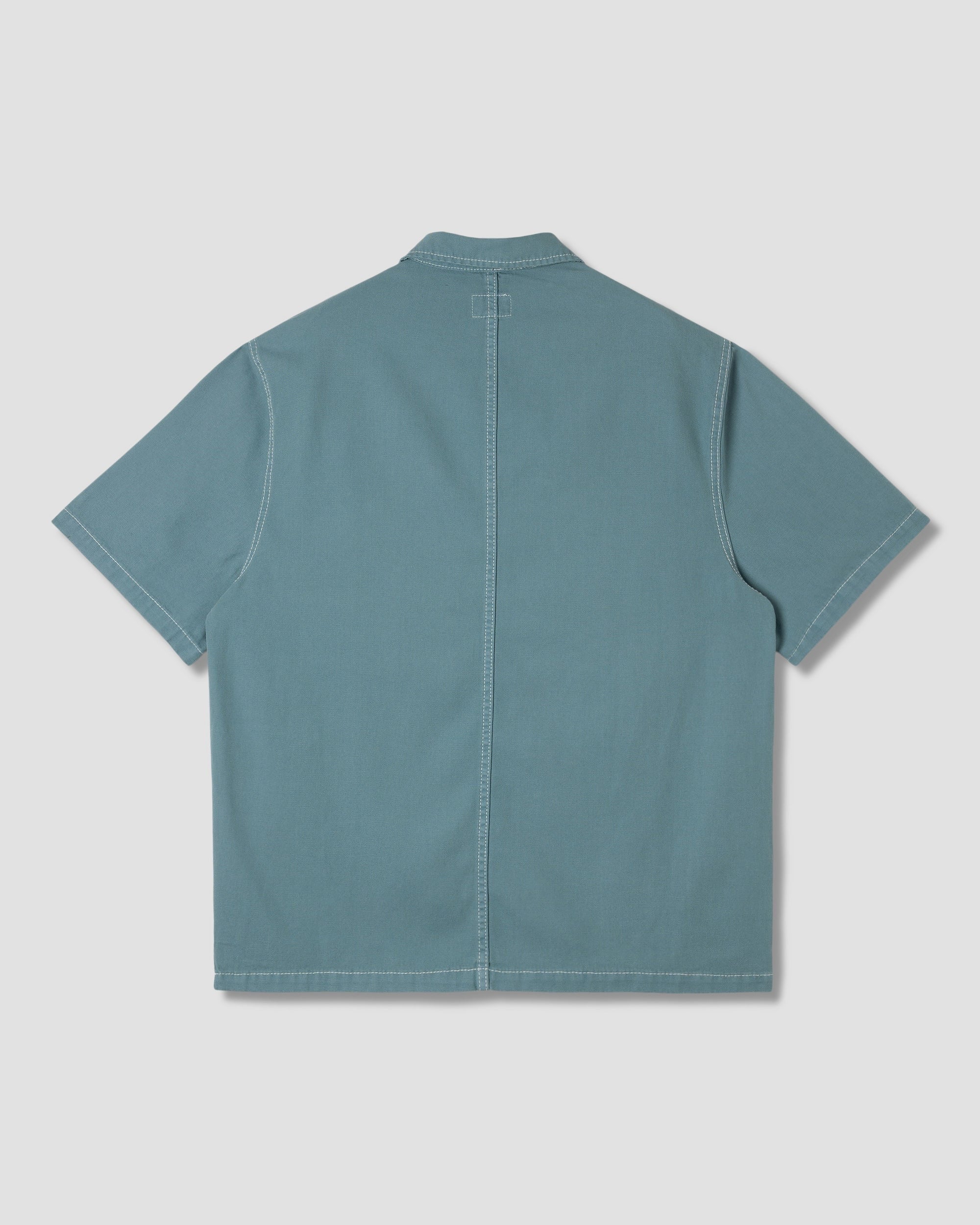 STANRAY S/S PAINTERS SHIRT BRITTANY BLUE CANVAS