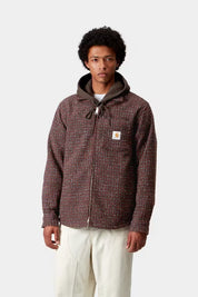 CARHARTT WIP  BELLAMY CHECK TOBACCO