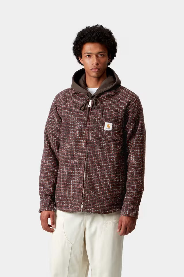CARHARTT WIP  BELLAMY CHECK TOBACCO