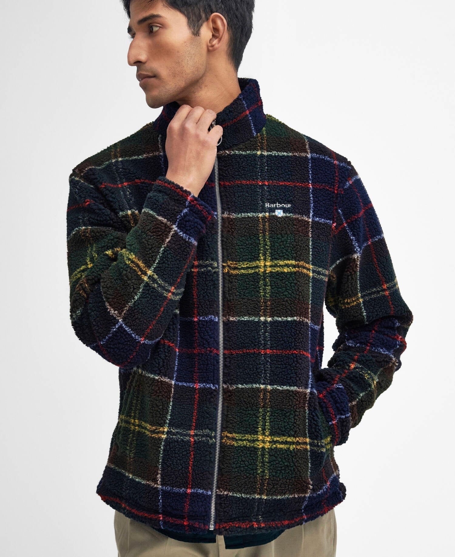 BARBOUR  TARTAN FLEECE SHADOW CLASSIC TARTAN