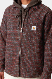 CARHARTT WIP  BELLAMY CHECK TOBACCO