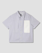 STANRAY SS PAINTER SHIRT COSMIC PURPLE HICKORY