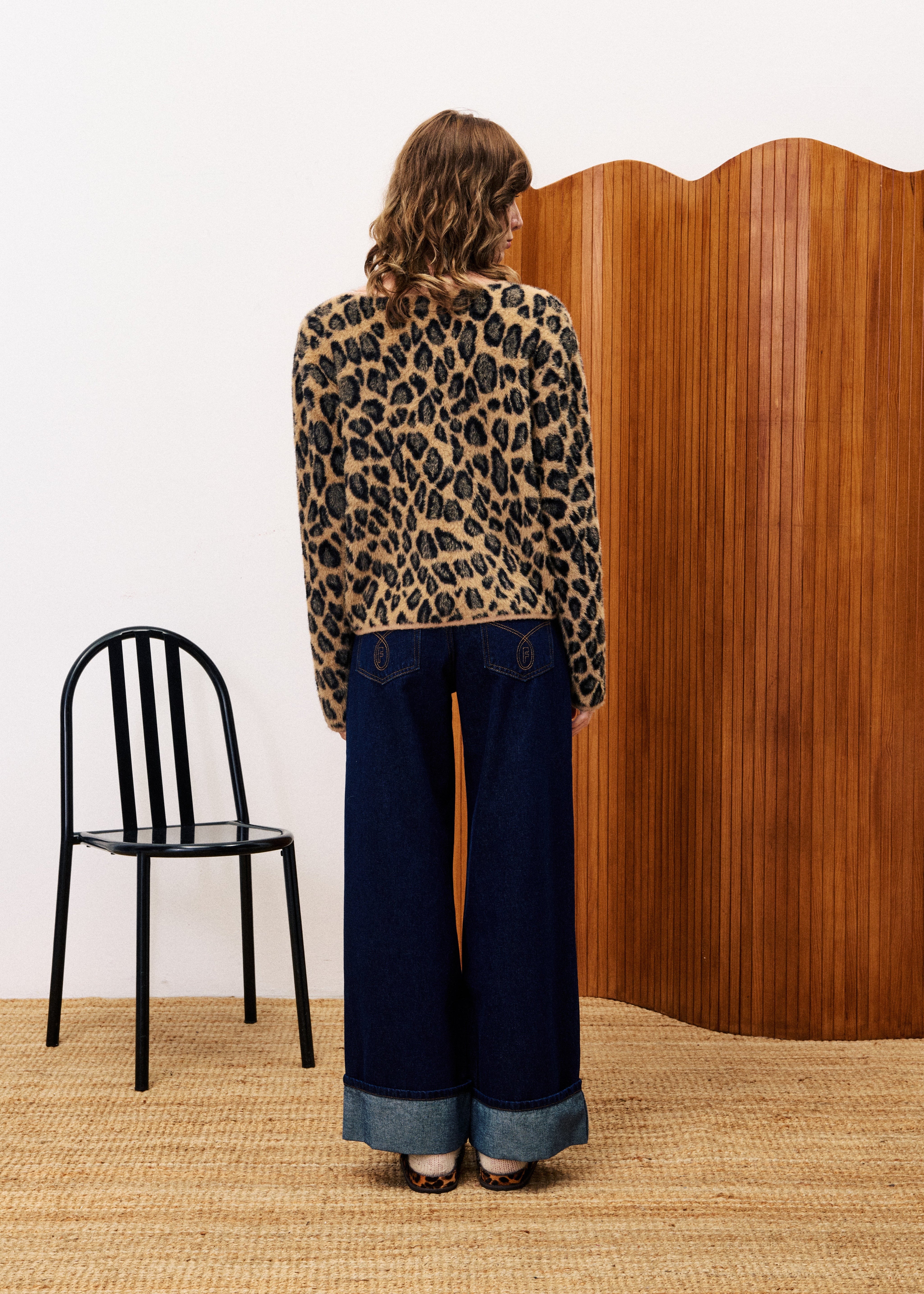 FRNCH LEOPARD LEOPARD CARDIGAN