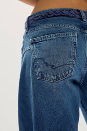 FREE PEOPLE  FABLE TWIST HEARTSONG INDIGO