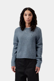 CARHARTT WIP  CURTIS SWEAT TANGLED SHADY BLUE