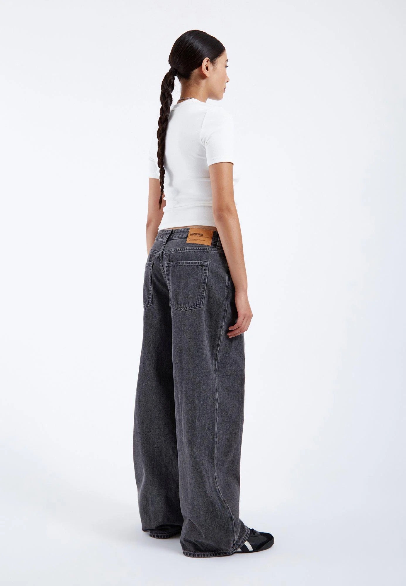 DR DENIM ARY WIDE STRAIGHT MID GREY RETRO