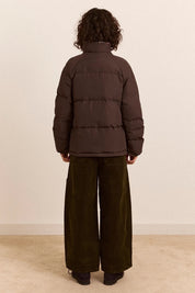 DAMSON MADDER REVERS OPAL PUFFER PLUM CHECK
