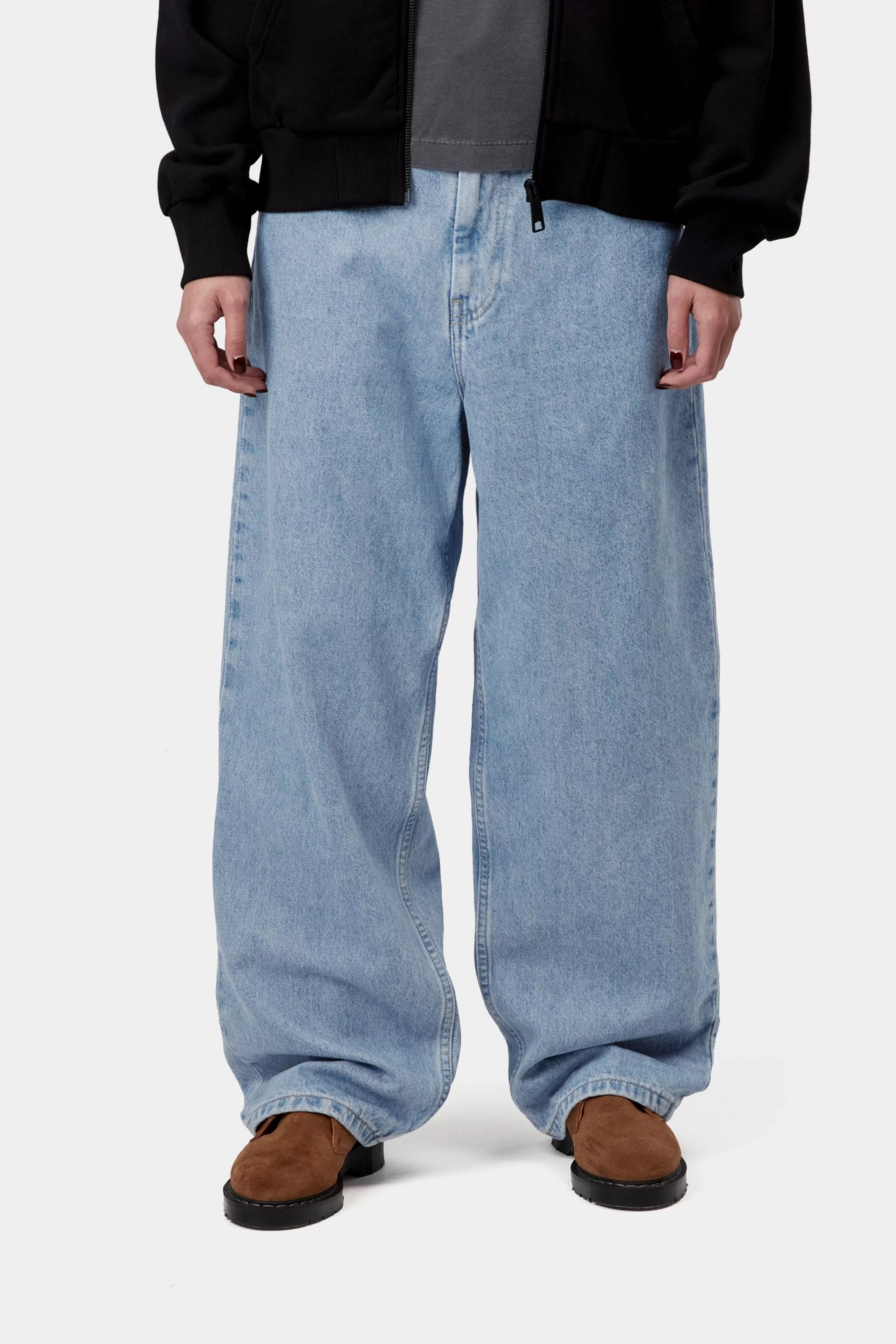 CARHARTT WIP  BRANDON BLUE STONE BLEACHED