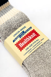 HEALTHKNIT SOCKS GREY MARL