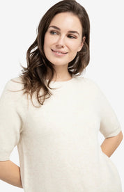 YAYA S/S JUMPER KIT BEIGE MELANGE