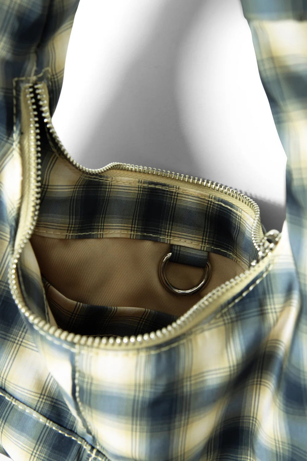DAMSON MADDER ROO CHECK TIE BAG MULTI