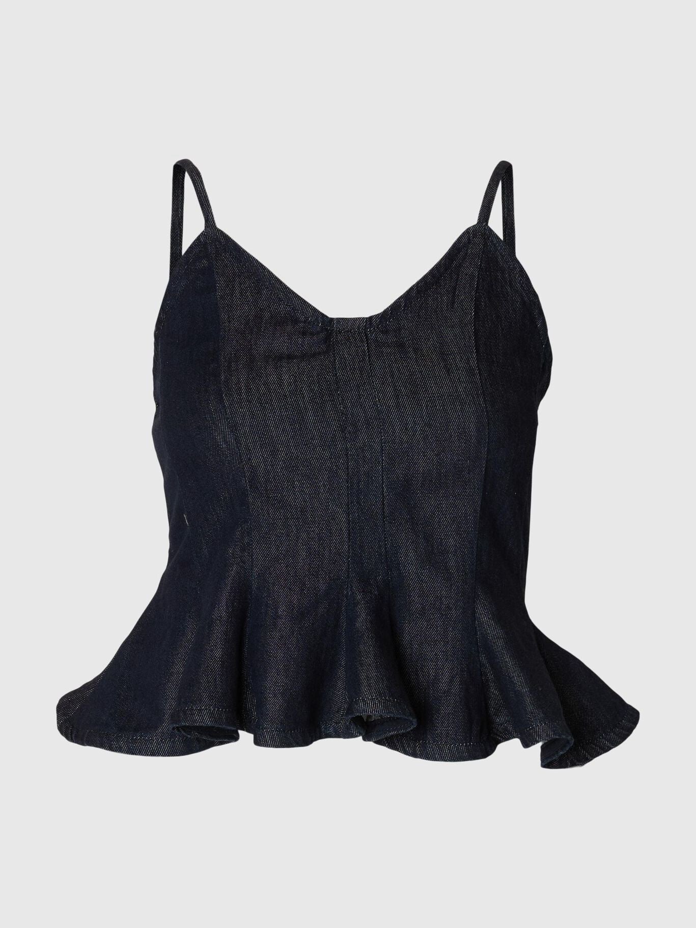 SELECTED VELDA STRAP DARK BLUE DENIM
