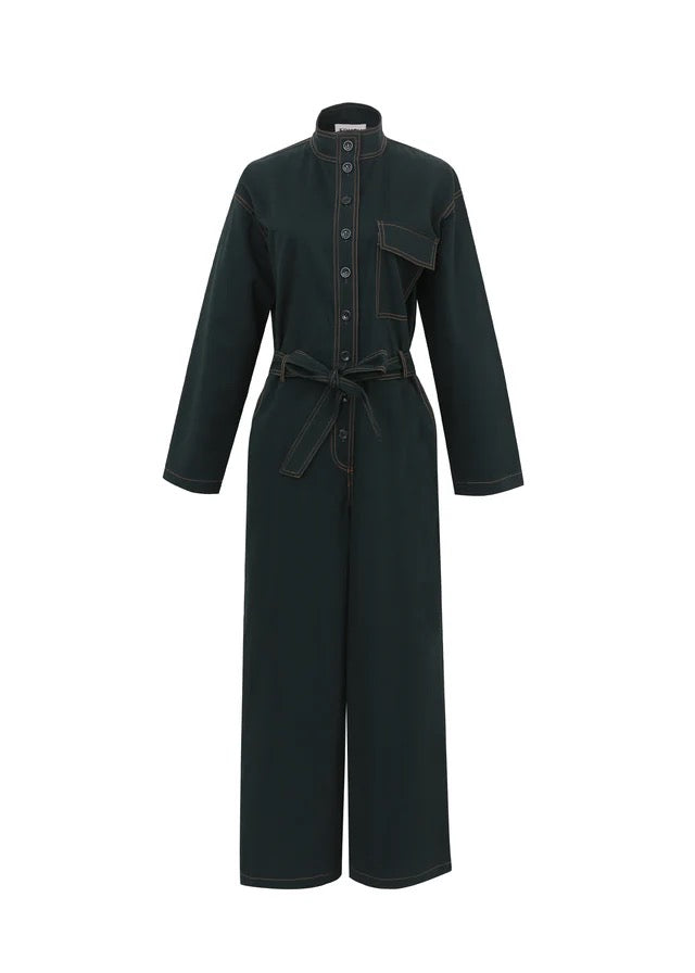 FRNCH JUMPSUIT ADY VERT FORET