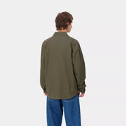 CARHARTT WIP  TRACKER SHIRT OFFICE GREEN