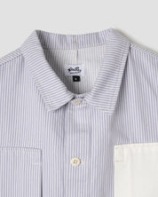 STANRAY SS PAINTER SHIRT COSMIC PURPLE HICKORY