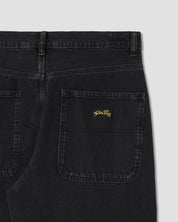 STANRAY WIDE 5 STONEWASHED BLACK JEANS