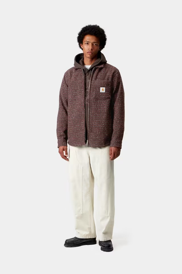 CARHARTT WIP  BELLAMY CHECK TOBACCO
