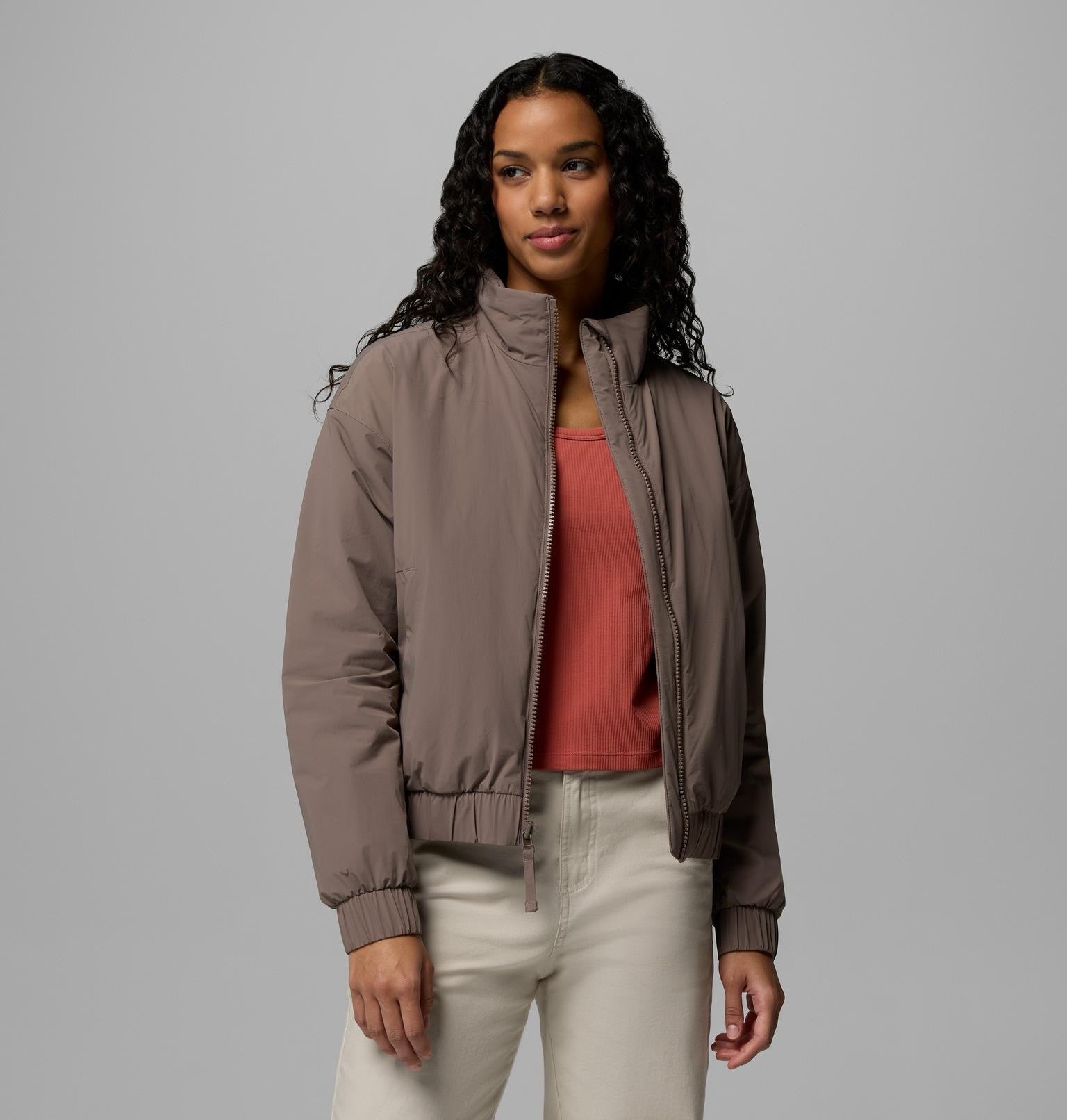 COLUMBIA  INSULATED BOMBER JACKET IRON