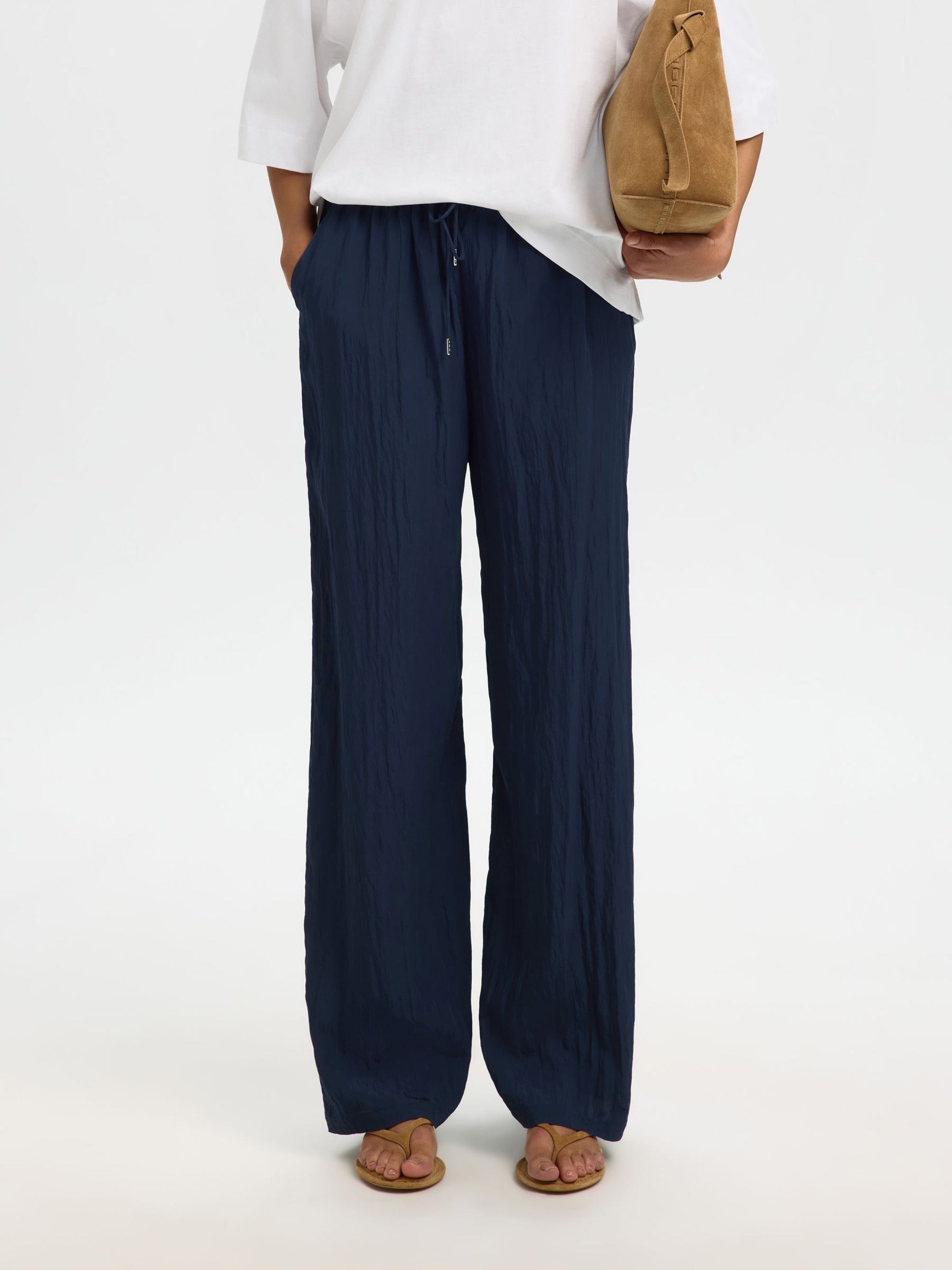 SELECTED IONA HW DARK SAPPHIRE PANT