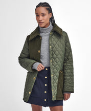 BARBOUR  REETH QUILT OLIVE