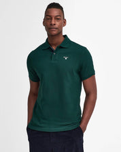 BARBOUR TARTAN PIQUE POLO LAUERL GREEN