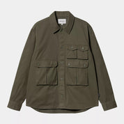 CARHARTT WIP  TRACKER SHIRT OFFICE GREEN