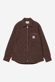 CARHARTT WIP  BELLAMY CHECK TOBACCO