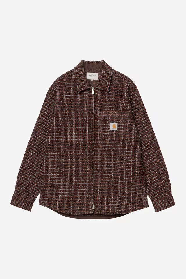 CARHARTT WIP  BELLAMY CHECK TOBACCO