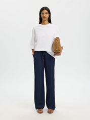 SELECTED IONA HW DARK SAPPHIRE PANT