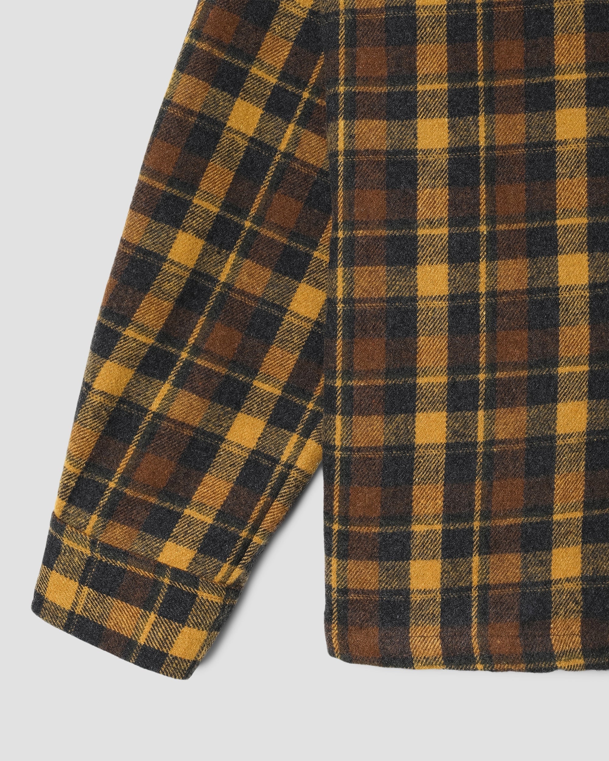 STANRAY ZIP SHIRT ACORN PLAID