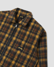 STANRAY ZIP SHIRT ACORN PLAID