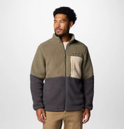 COLUMBIA FLEECE  MOUNTAINSIDE STONE GREEN