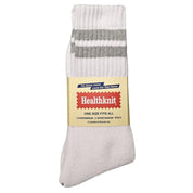 HEALTHKNIT SOCKS WHT/BLK/NAV/GRY