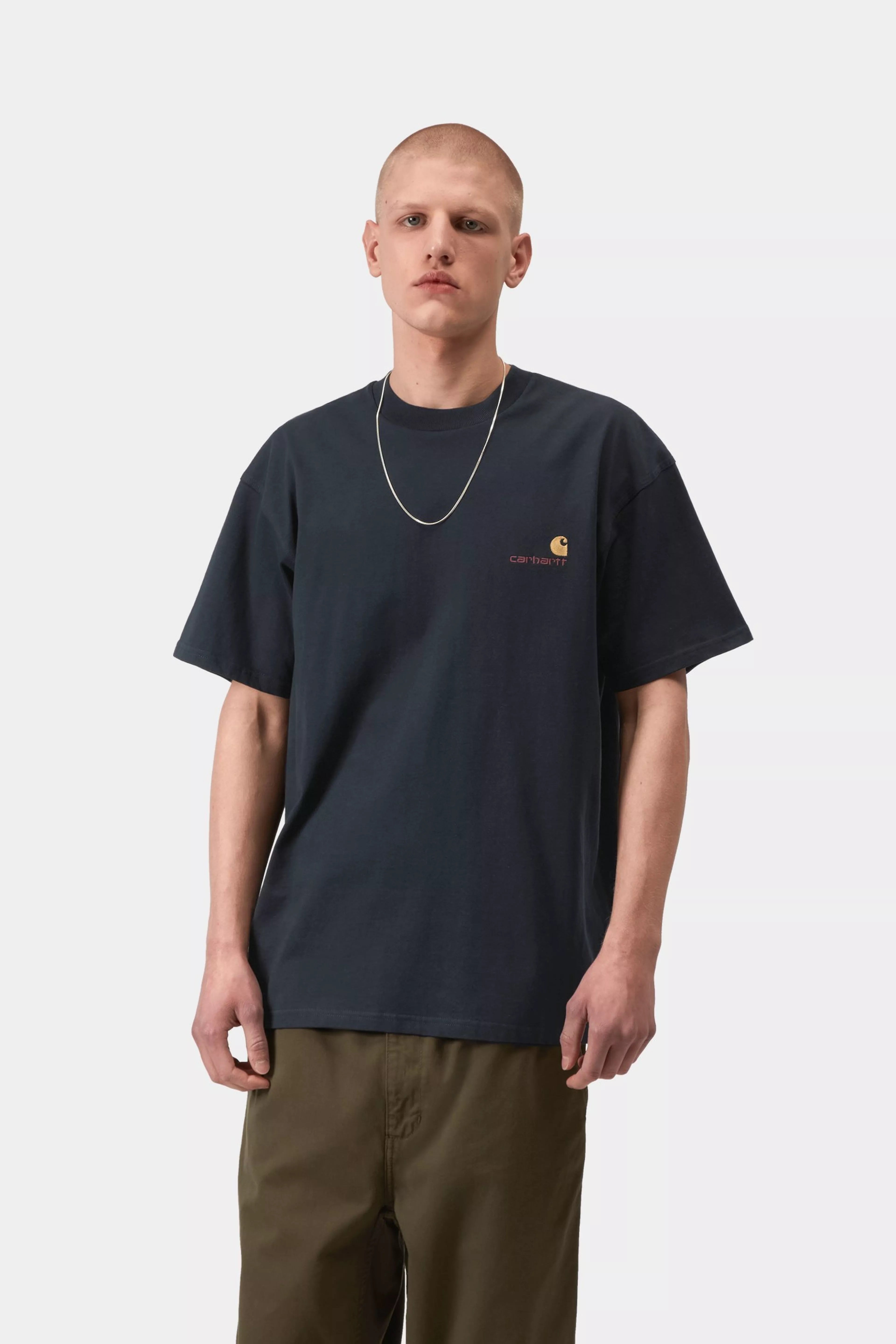 CARHARTT WIP  AMERICAN SCRIPT DEEP NIGHT