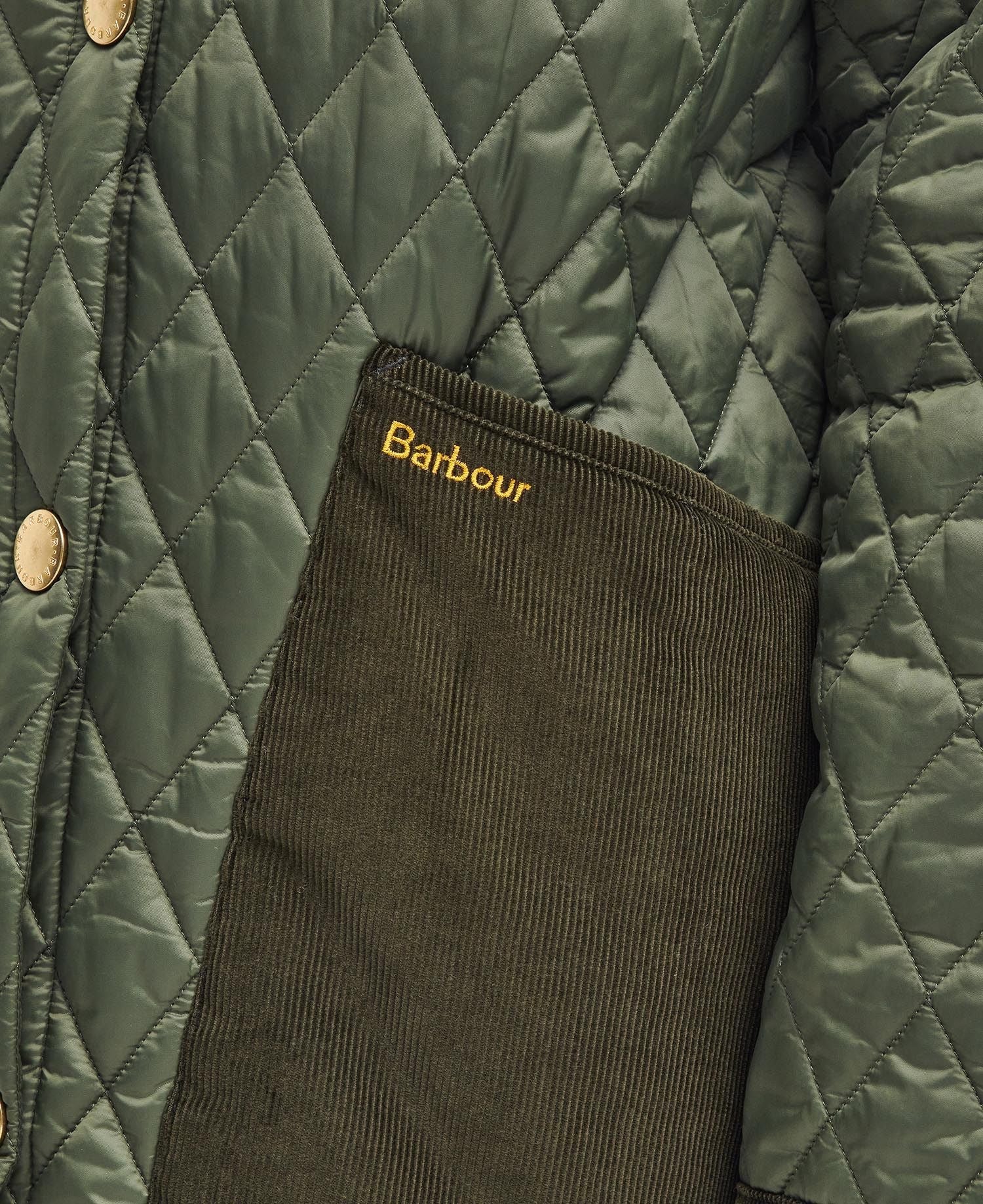 BARBOUR  REETH QUILT OLIVE