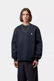 CARHARTT WIP  MACK SWEAT DARK NAVY/WAX