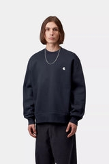 CARHARTT WIP  MACK SWEAT DARK NAVY/WAX