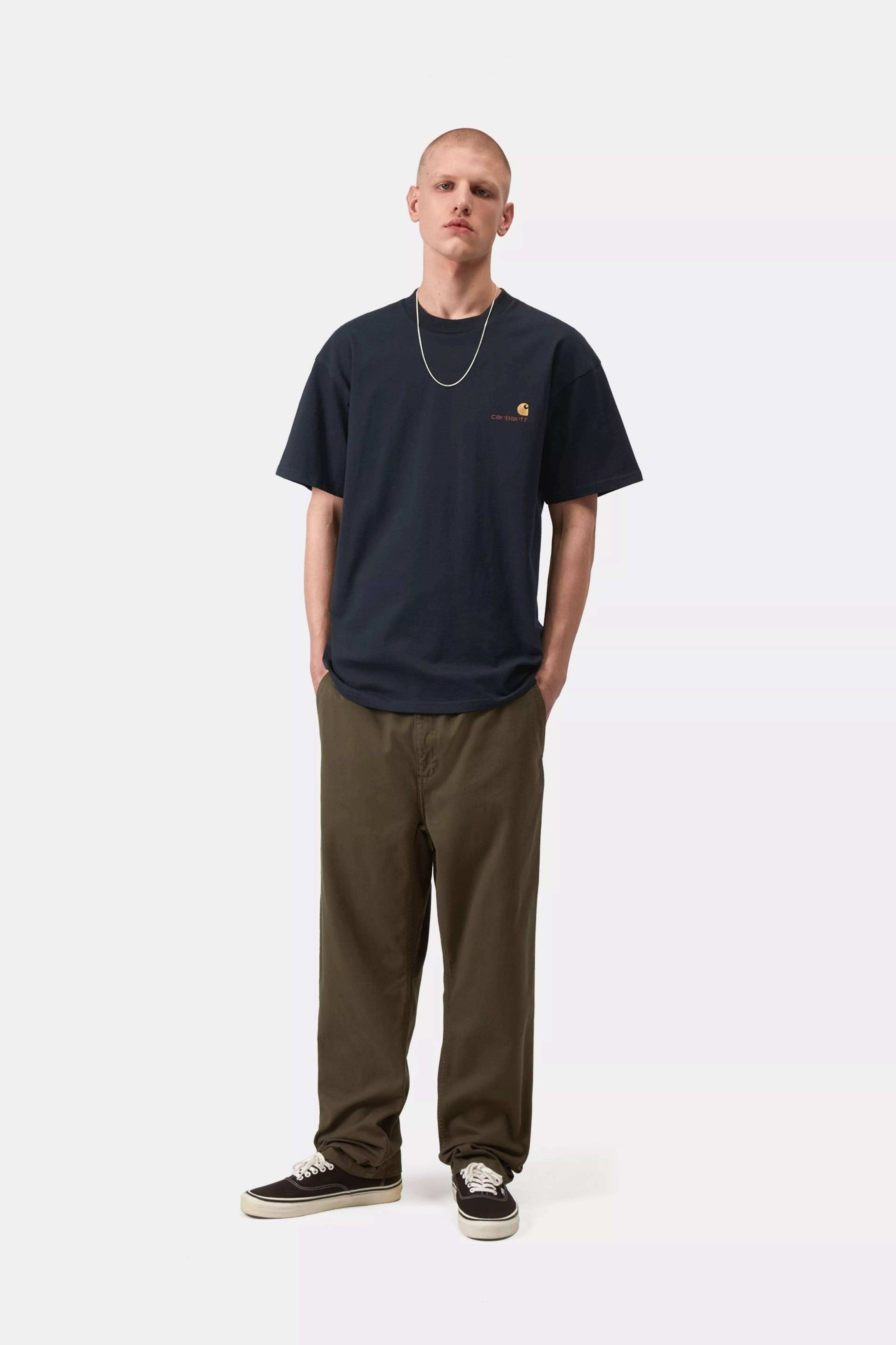 CARHARTT WIP  AMERICAN SCRIPT DEEP NIGHT