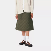 CARHARTT WIP SELMA SKIRT OFFICE GREEN