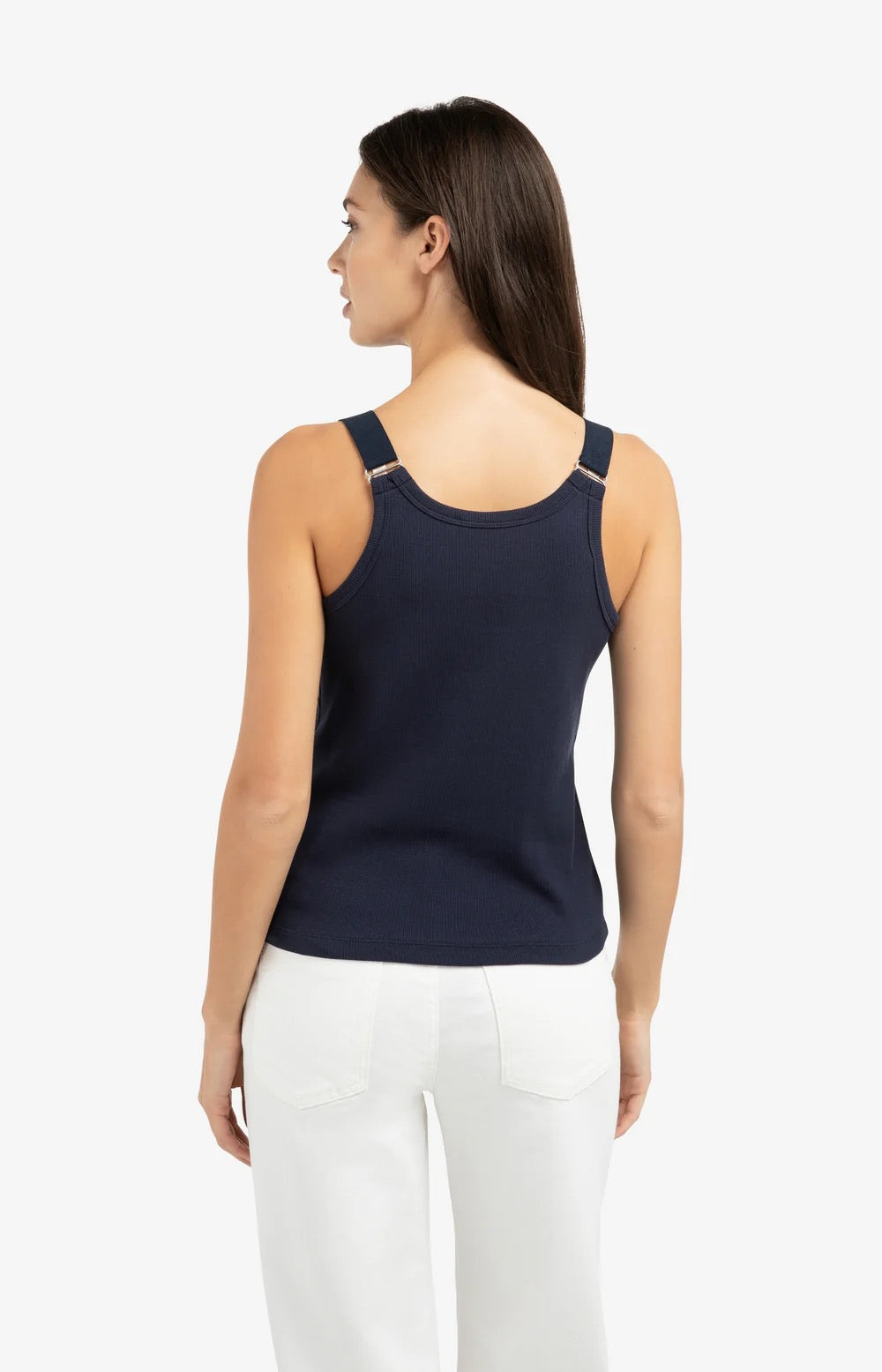 YAYA SINGLET NAVY BLAZER BLUE