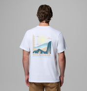 COLUMBIA OUTDOOR T SHIRT  WHITE