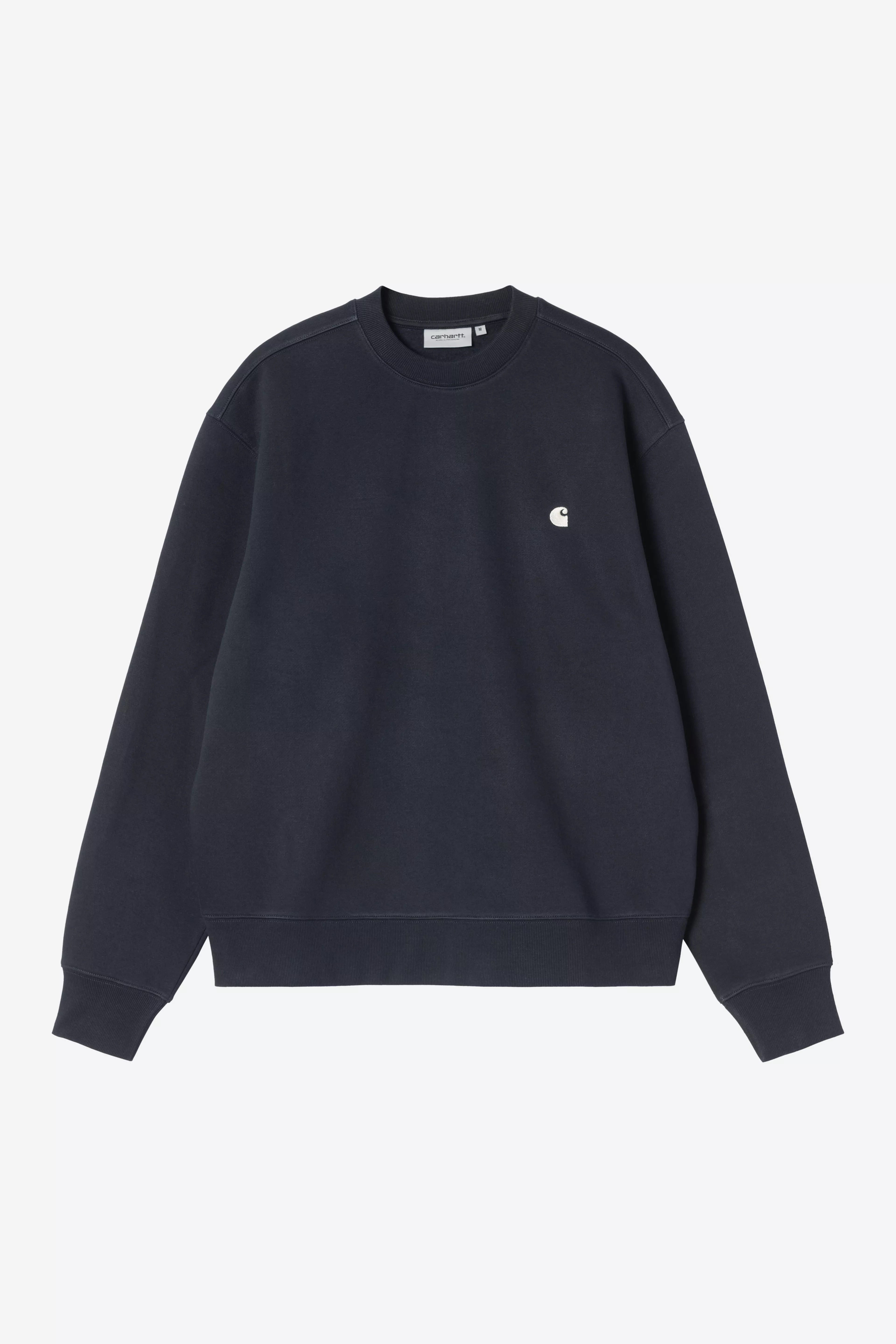 CARHARTT WIP  MACK SWEAT DARK NAVY/WAX